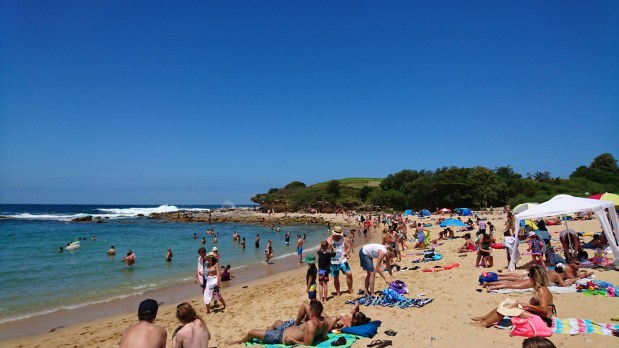 Little Bay Beach – söder om Sydney 