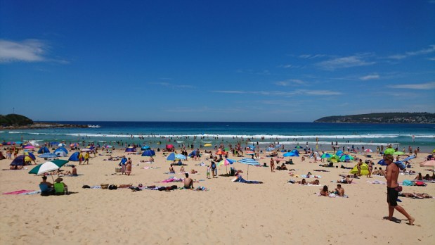 Tillbaka på Freshwater&nbsp;beach